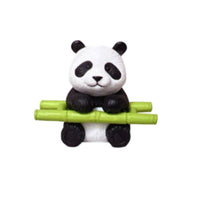 Cute Panda Toy, PVC Cartoon Figurine, Car Dashboard, Cake Decor