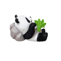 Cute Panda Toy, PVC Cartoon Figurine, Car Dashboard, Cake Decor