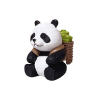 Cute Panda Toy, PVC Cartoon Figurine, Car Dashboard, Cake Decor