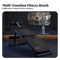 Sit-Up Bench, Home Foldable Fitness Equipment, Fixed Foot, Abdominal Exercise Board