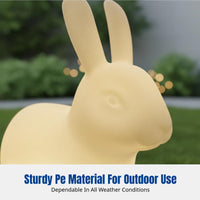 Cartoon Rabbit Solar Lawn Light, Outdoor Animal LED, Garden Landscape Decorative Lamp