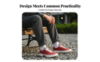 Canvas shoes for Men, 2025 Autumn relaxed Low Top skating Shoes, Thick Sole, Breathable, adaptable for Work and common Wear