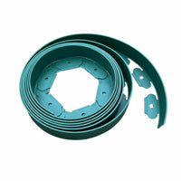 Modern Garden Edging Border, Flexible Grass-Stone Divider, PE Lawn Barrier, Garden