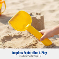 Kids Plastic Beach Sand Digging Tool, Colorful Play Sand Accessory, Random Color
