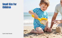 Kids Plastic Beach Sand Digging Tool, Colorful Play Sand Accessory, Random Color