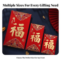 Red Envelope, Universal Blessing, Wedding Birthday, Thick Paper