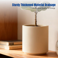Minimalist Flower Pot, Degradable Planter, Sturdy Decorative Pot for Balcony, Home