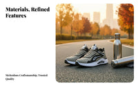 2025 New Men's informal Shoes, Breathable Leather Running Shoes, Non-Slip Athletic shoes for All Seasons