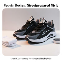 2025 New Men's informal Shoes, Breathable Leather Running Shoes, Non-Slip Athletic shoes for All Seasons