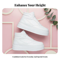 cream Elevator athletic shoes, thick-soled Sole, 12cm Height Increase, Korean trend, discreet elevate, common, Cosplay