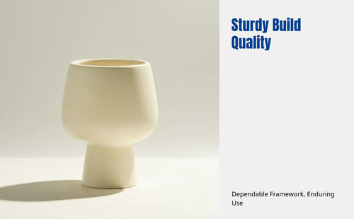Cream Ceramic Planter, Modern Minimalist Flower Pot, Decorative Home Pot, For Orchids