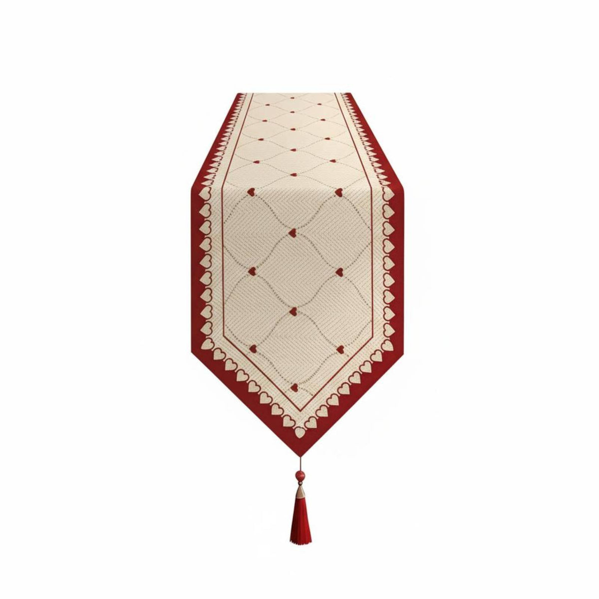 Christmas New Year Table Runner, Red Chinese Style, Festive Decor, Coffee Table, TV Cabinet, Waterproof Decorative Cloth