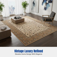 French Style Living Room Carpet, Polyester Fiber, Botanical Floral Pattern, Serene New Chinese, Vintage Luxury, Bedroom, Wardrobe, Coffee Table Mat, Bedside Rug
