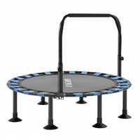 Indoor Trampoline, Springless Bounce Bed, Thick Safety Cover, Family Use, Adults & Kids