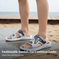 Thickened Sole Sandals, Men's Summer Non-Slip Beach Shoes, Breathable Outdoor sandals