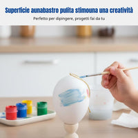 Easter Hand-Painted Egg, DIY Plastic Craft, Kids Art Toy, Decoration