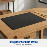 Table & Chair Leg Pads, Freely Cut Non-slip Mat, Soundproof Furniture Protector, Self-Adhesive, Multi-color