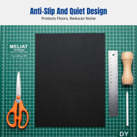 Table & Chair Leg Pads, Freely Cut Non-slip Mat, Soundproof Furniture Protector, Self-Adhesive, Multi-color