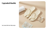 Travel Foldable House Shoes, Portable Non-Slip Sandals, Unisex Shower Flip Flops for Bathroom, Beach, Business Trip