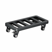 Indoor Stand with Casters, Movable Flower Pot Holder, Modern Metal Rolling Base for Balcony, Living Room, Storage Rack