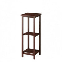 Bamboo Floral Display, Indoor Rack, Modern Floor Plant Holder for Living Room, Multi-Tier Storage Shelf