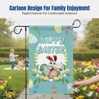 Polyester Garden Flag, Easter Decor, Outdoor Photo Backdrop, Random Design