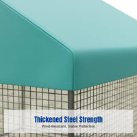 Outdoor Poultry Shed, Large Chicken House, Rainproof Shelter, Secure Enclosure, Easy Assembly