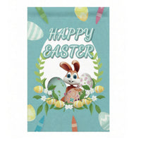 Polyester Garden Flag, Easter Decor, Outdoor Photo Backdrop, Random Design
