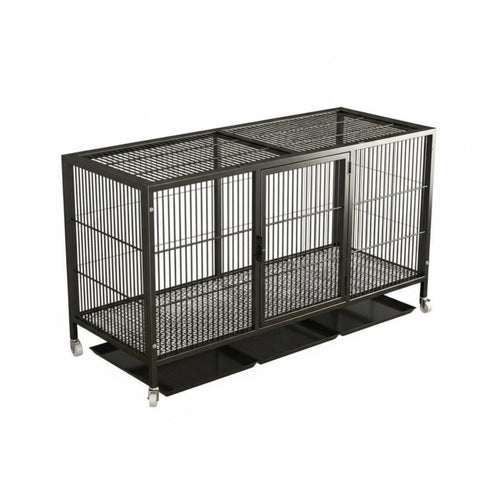 Home Poultry Enclosure, Predator-Resistant, Encrypted Square Tube, Iron Frame, Removable Tray