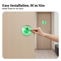 Bagua Plaque, Five Elements Feng Shui Door Blessing, Octagonal Sticker, 8cm, Home Use