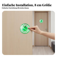 Bagua Plaque, Five Elements Feng Shui Door Blessing, Octagonal Sticker, 8cm, Home Use