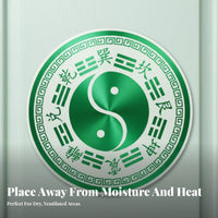 Bagua Plaque, Five Elements Feng Shui Door Blessing, Octagonal Sticker, 8cm, Home Use