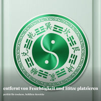Bagua Plaque, Five Elements Feng Shui Door Blessing, Octagonal Sticker, 8cm, Home Use