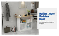 Small Apartment Bar Table, Nordic Partition Cabinet, Storage Shelf for Kitchen, Entryway