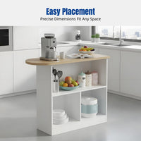 Small Apartment Bar Table, Nordic Partition Cabinet, Storage Shelf for Kitchen, Entryway
