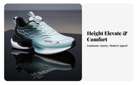 Men's Running athletic shoes Height Increase, 10cm Thick Sole, impact Absorption, Youth everyday Shoes