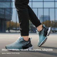 Men's Running athletic shoes Height Increase, 10cm Thick Sole, impact Absorption, Youth everyday Shoes