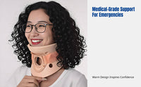 Adjustable Philadelphia Cervical Neck Brace, Polymer Support, Adult Child, Emergency Medical