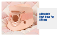Adjustable Philadelphia Cervical Neck Brace, Polymer Support, Adult Child, Emergency Medical