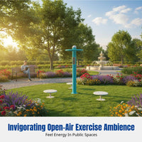 Outdoor Fitness Equipment, Community Walking Machine, Public Training Set, Full Body Workout