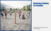 Outdoor Fitness Path Equipment, Wood Exercise Stations, Community Sports Set, Full Body Workout