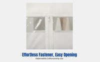 Nonwoven Wig Bag, PVC Dustproof Storage, Fastener, Multicolor, Hairpiece Packaging