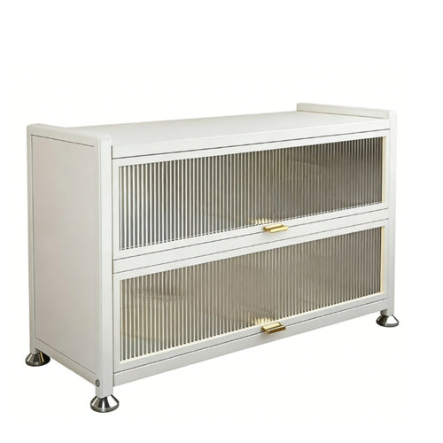 Sintered Stone Kitchen Organizer Cabinet, Freestanding Multi-Functional Storage Rack, Adjustable Sideboard