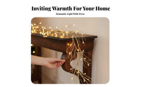 light-emitting diode Birch Branch Flexible branch, Warm cream, Christmas Wedding Decoration, Artistic Design