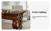 light-emitting diode Birch Branch Flexible branch, Warm cream, Christmas Wedding Decoration, Artistic Design