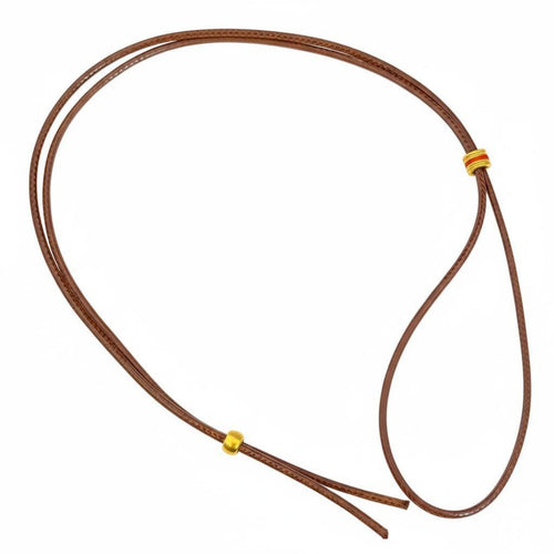 Adjustable Braided Necklace Cord Colorfast Handmade Pendant Hanging Rope Gold Chinese Knotting Cord for DIY Crafters