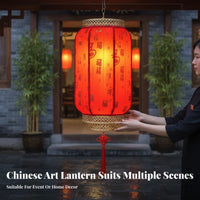Waterproof PVC Lantern for Outdoor Decor