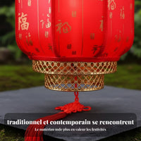 Waterproof PVC Lantern for Outdoor Decor