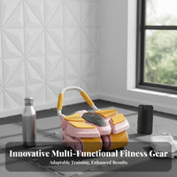 Ab Wheel, Four-Wheel Automatic Recoil, Smart Counting, Ergonomic, Multi-Mode Fitness, Men's