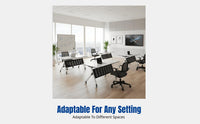 Mobile Adjustable Training Table, Folding Conference Desk, Modern Minimalist Office Table